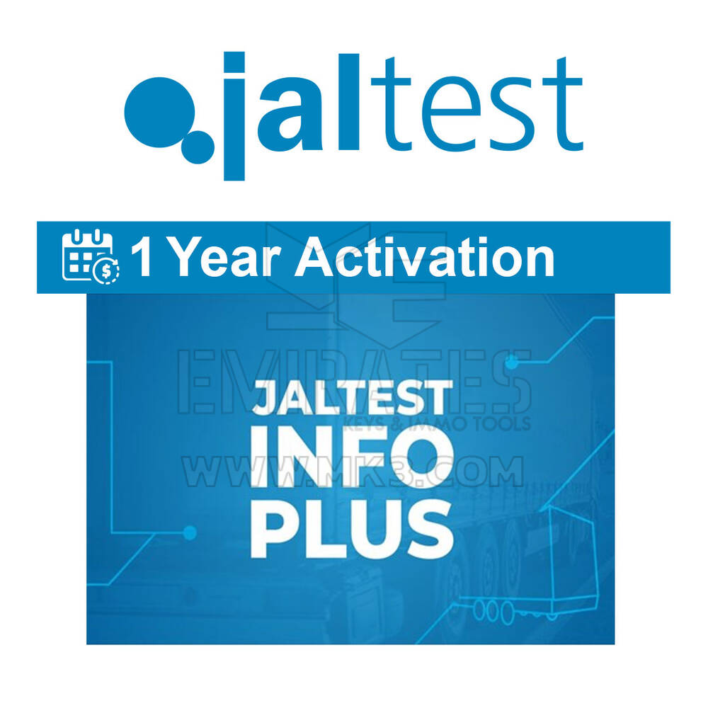 Jaltest - 70605005 INFO Plus - One Year Activation