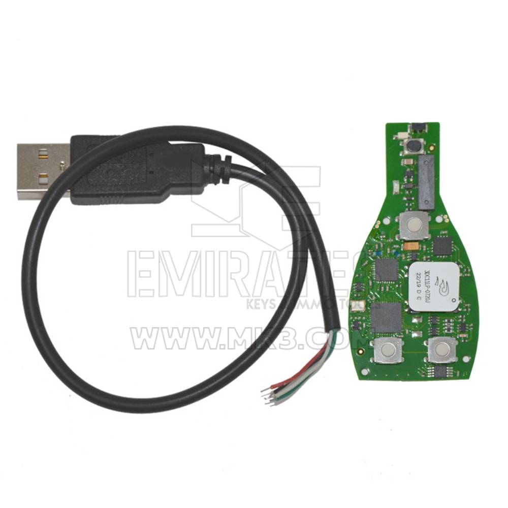Mercedes 164-221-216 2012-2013 Controle remoto inteligente sem chave Go PCB 3 botões 315 MHz