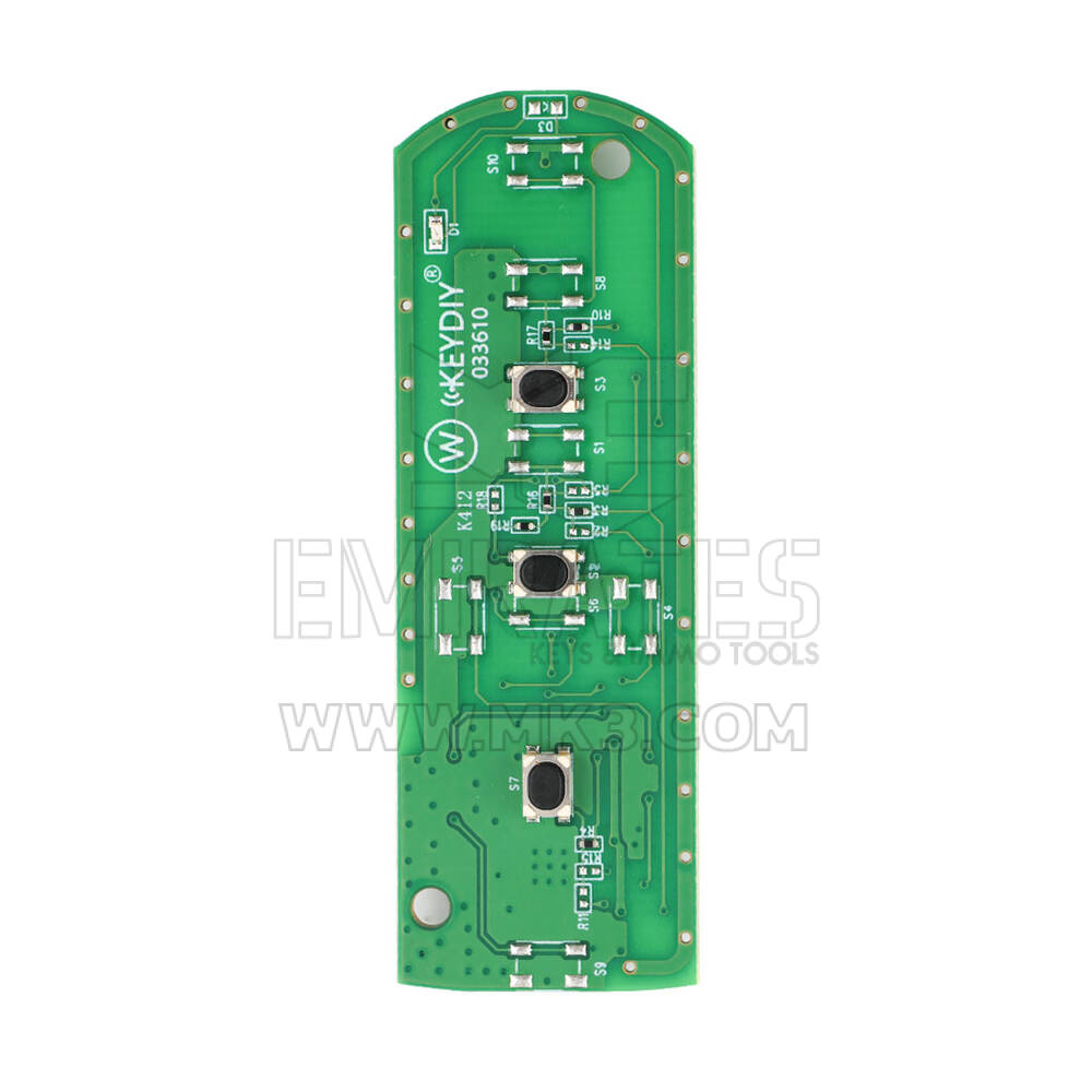 Keydiy KD Universal Smart PCB Key 3 Buttons Mazda Type ZB44-3