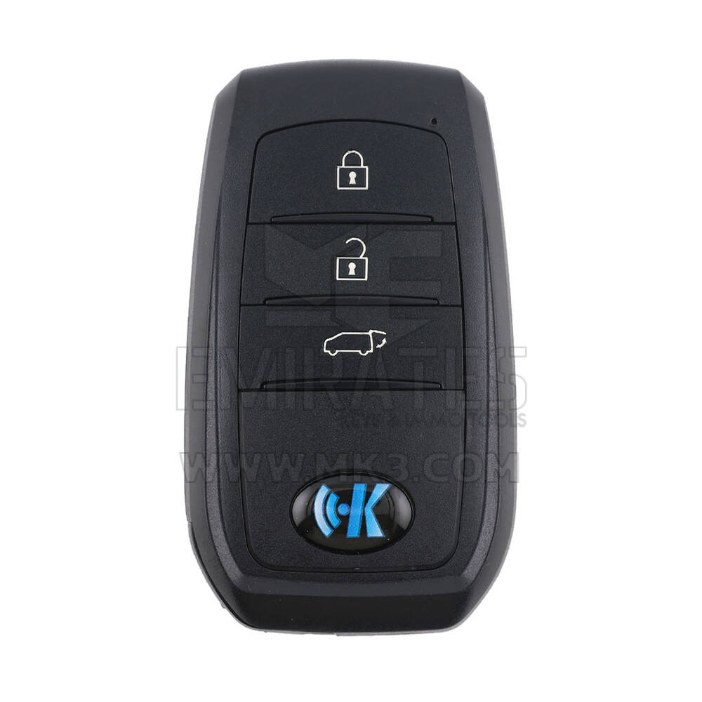 Keydiy KD Универсальный смарт-ключ с дистанционным управлением 3 кнопки Toyota Тип TB01-3 (матовый)