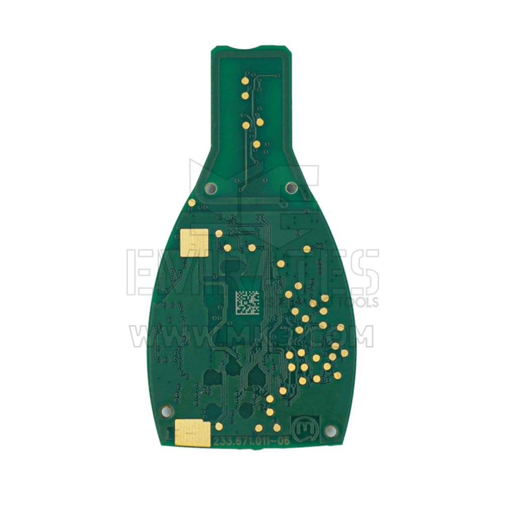 New Mercedes FBS4 Original Smart Remote Key PCB 3+1 Button 315MHz with Aftermarket Shell Ready to Program