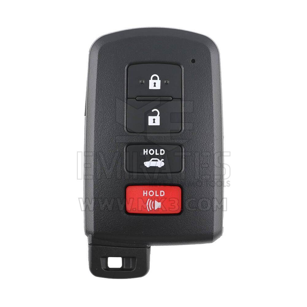 Keydiy KD Универсальный смарт-ключ с дистанционным управлением 3+1 кнопки Toyota Тип TB06-4