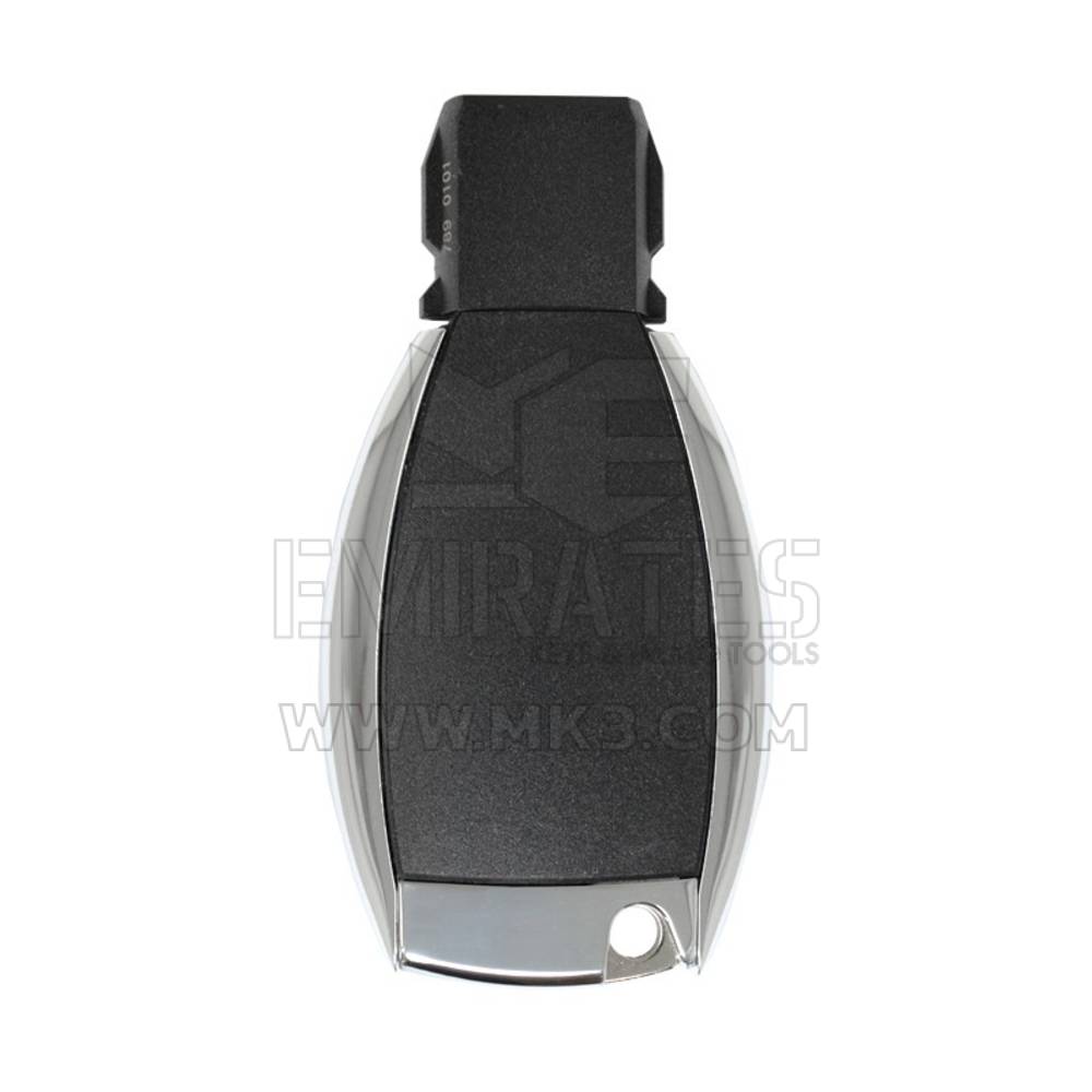 Coque de clé à distance Mercedes BGA Chrome 2 + 1 bouton | MK3