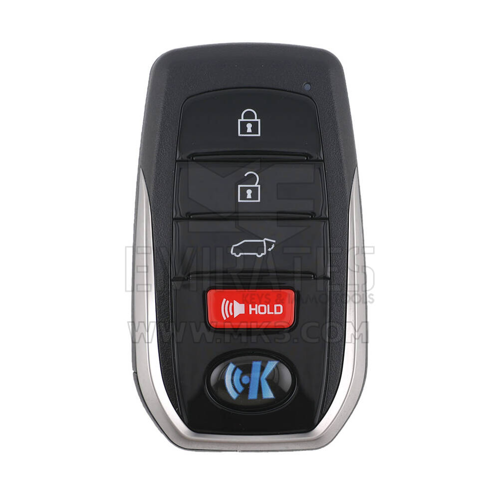 Keydiy KD Universal Smart Remote Key 3+1 Buttons Toyota Type TDB01-4
