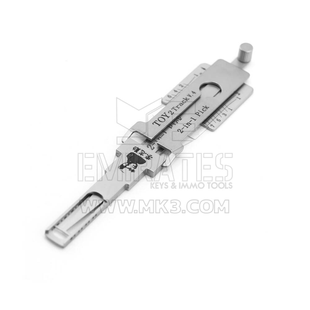Original LISHI TOY 2 Track V.4 Cut Out For Toyota - New Version - The tools we supply are from the original manufacturer | Emirates Keys