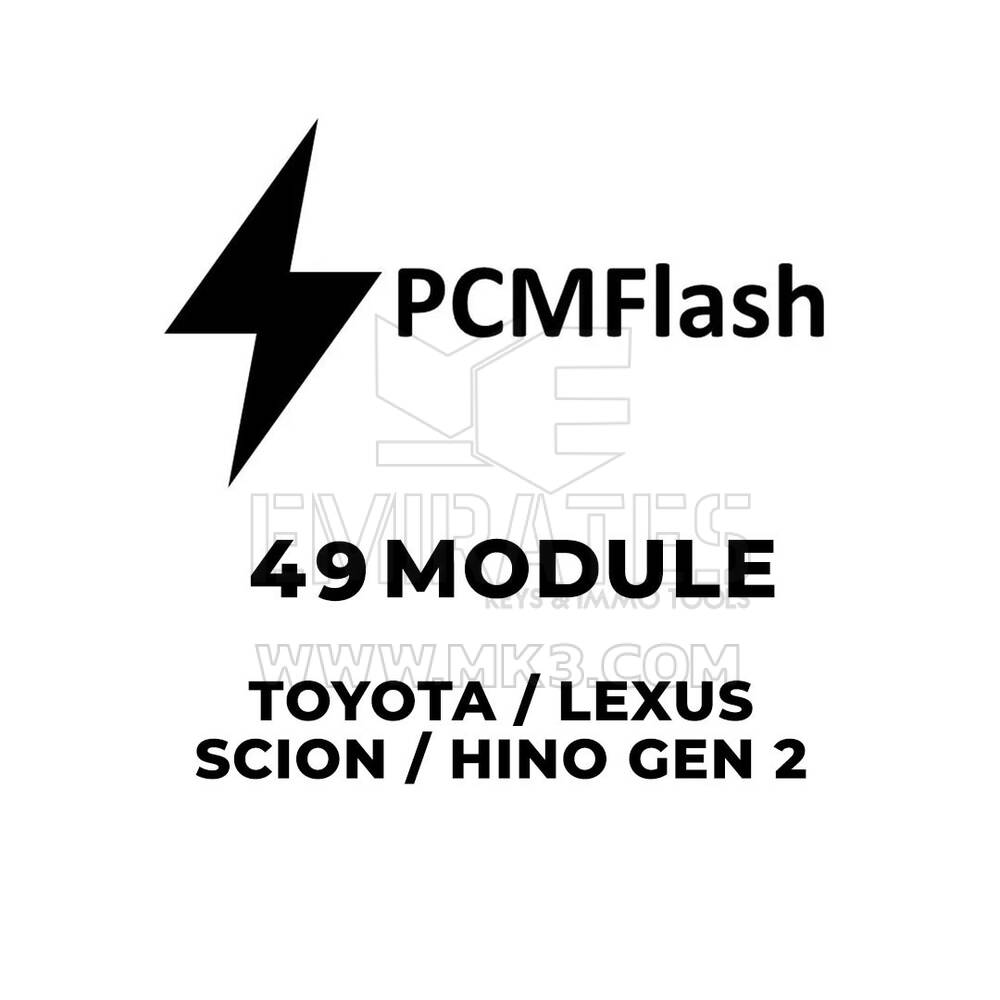 PCMflash - 49 Module Toyota / Lexus / Scion / Hino gen 2 Activation