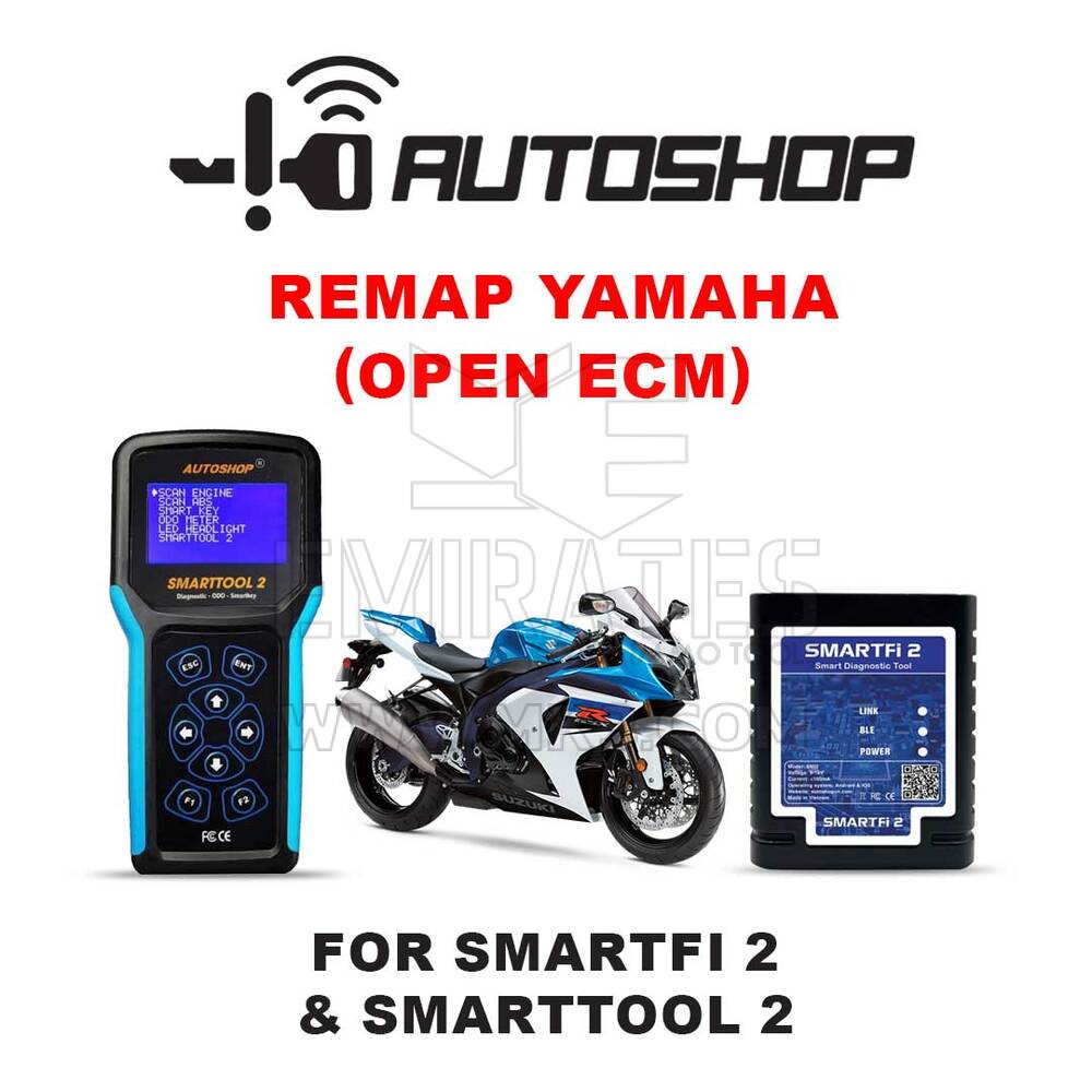 Autoshop Remap Yamaha (Open ECM) For Smartfi 2 & Smarttool 2