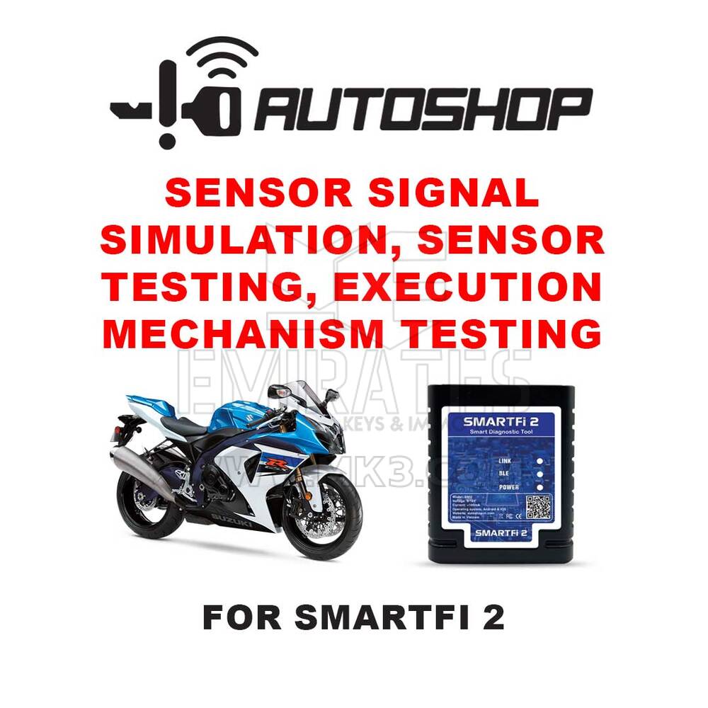 Autoshop Sensor Signal Simulation, Sensor testing, Execution Mechanism Testing For Smartfi 2