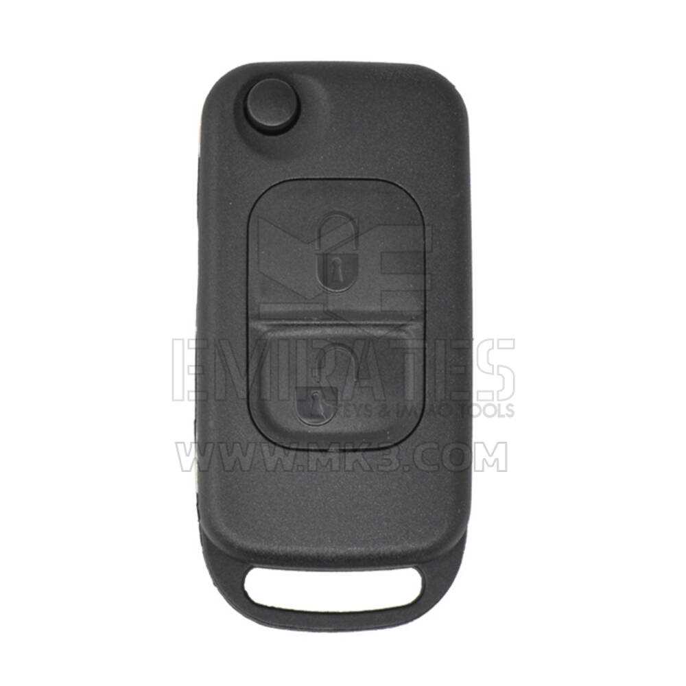 Guscio chiave telecomando Mercedes Benz Flip 2 pulsanti lama HU64