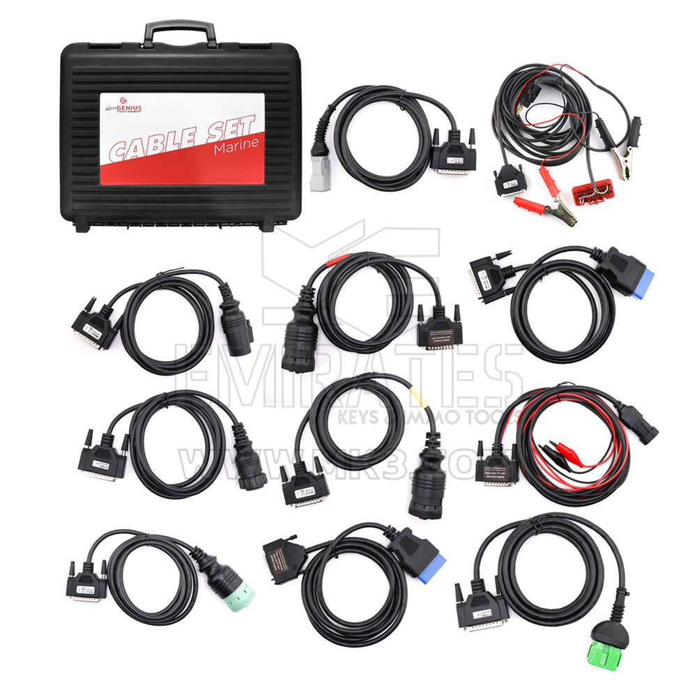 Ensemble complet de câbles DimSport pour applications marines