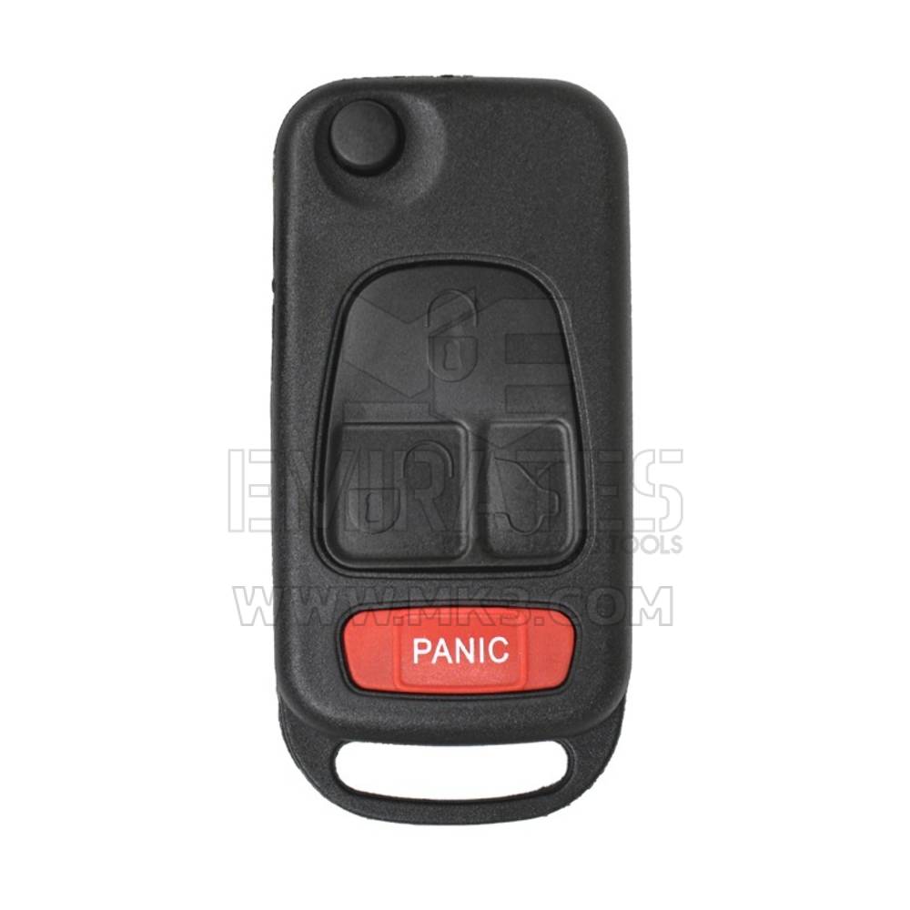 Mercedes Benz ML Flip Remote Key Shell 4 Buttons HU64 Blade