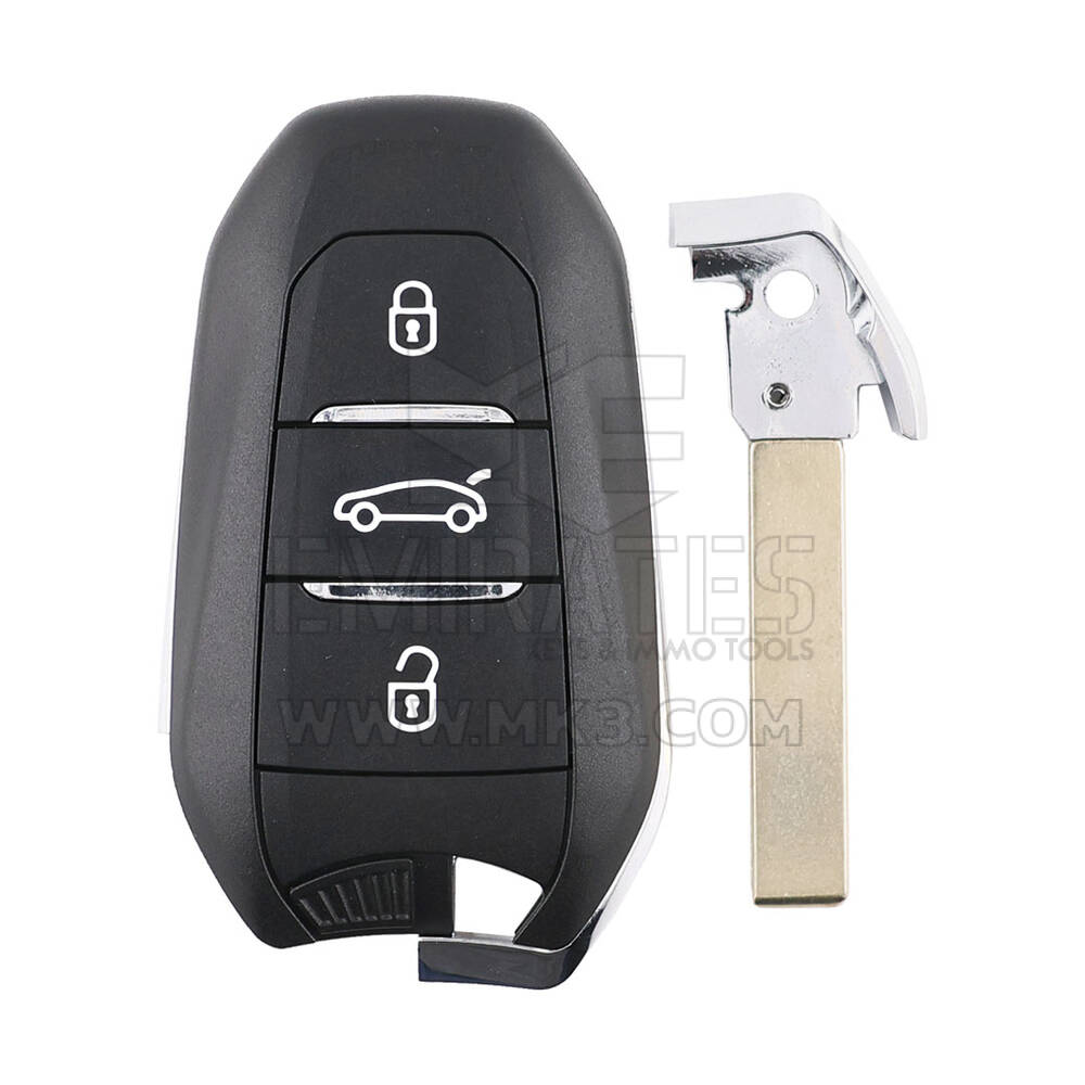 New Aftermarket Peugeot Citroen Opel Smart Remote Key 3 Buttons Sedan Trunk 433MHz Chip Marking: 3AM05-A3M15-A3M65 | Emirates Keys