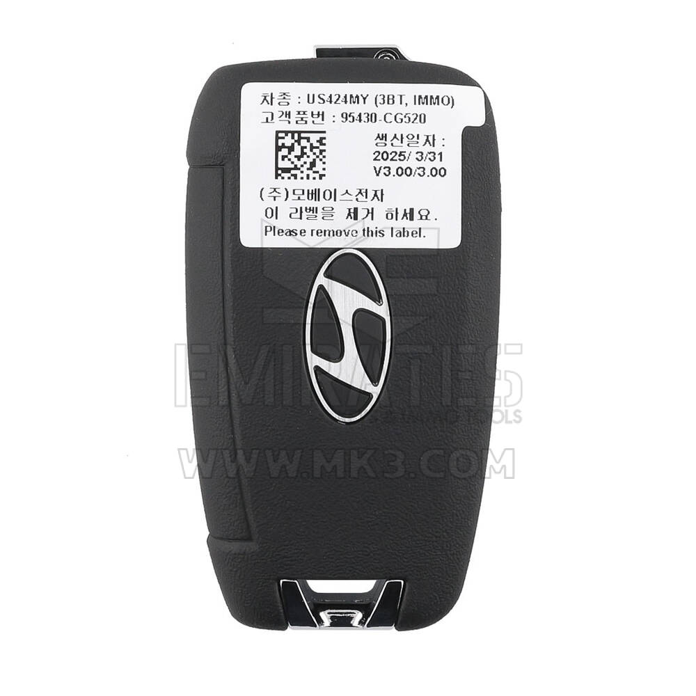 Clé télécommande rabattable d'origine Hyundai Staria 2025 95430-CG520 | MK3
