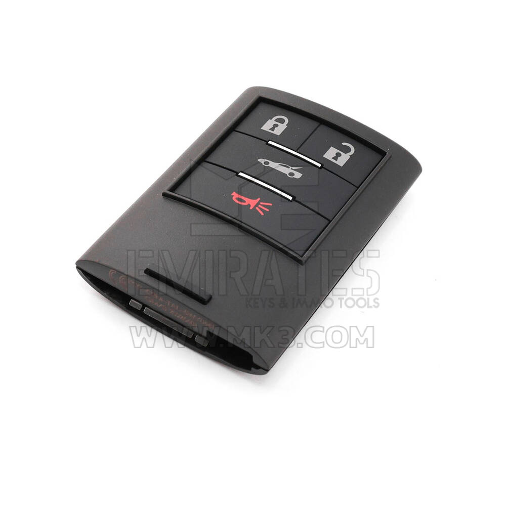 Clé télécommande intelligente d'origine Chevrolet Corvette 2008-2013, 3+1 boutons, 433 MHz, comme neuve | Emirates Keys