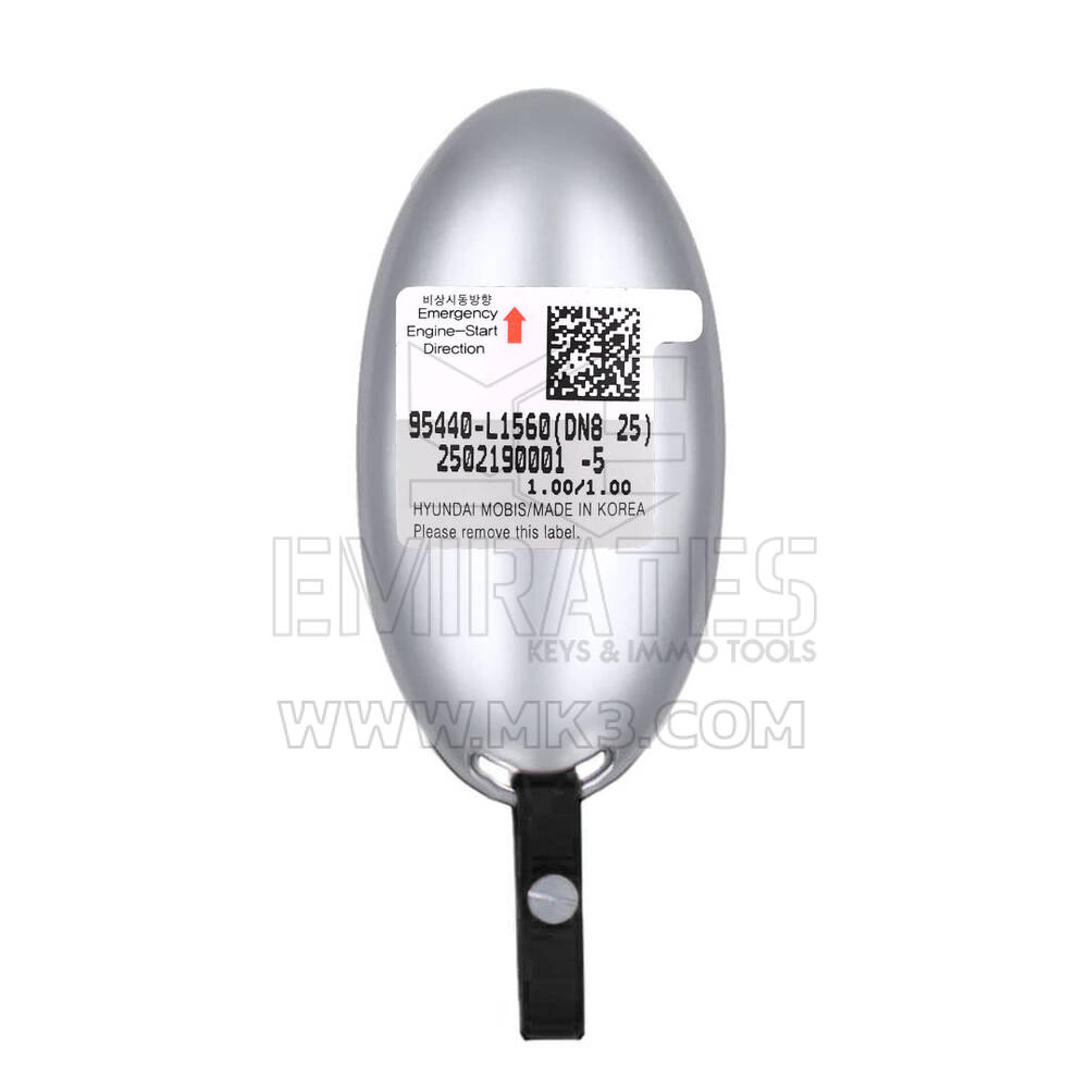 Новый оригинальный смарт-ключ с дистанционным управлением для Hyundai Sonata 2025 года, 4+1 кнопки, 433 МГц, номер детали OEM: 95440-L1560, 95440L1560 | Emirates Keys