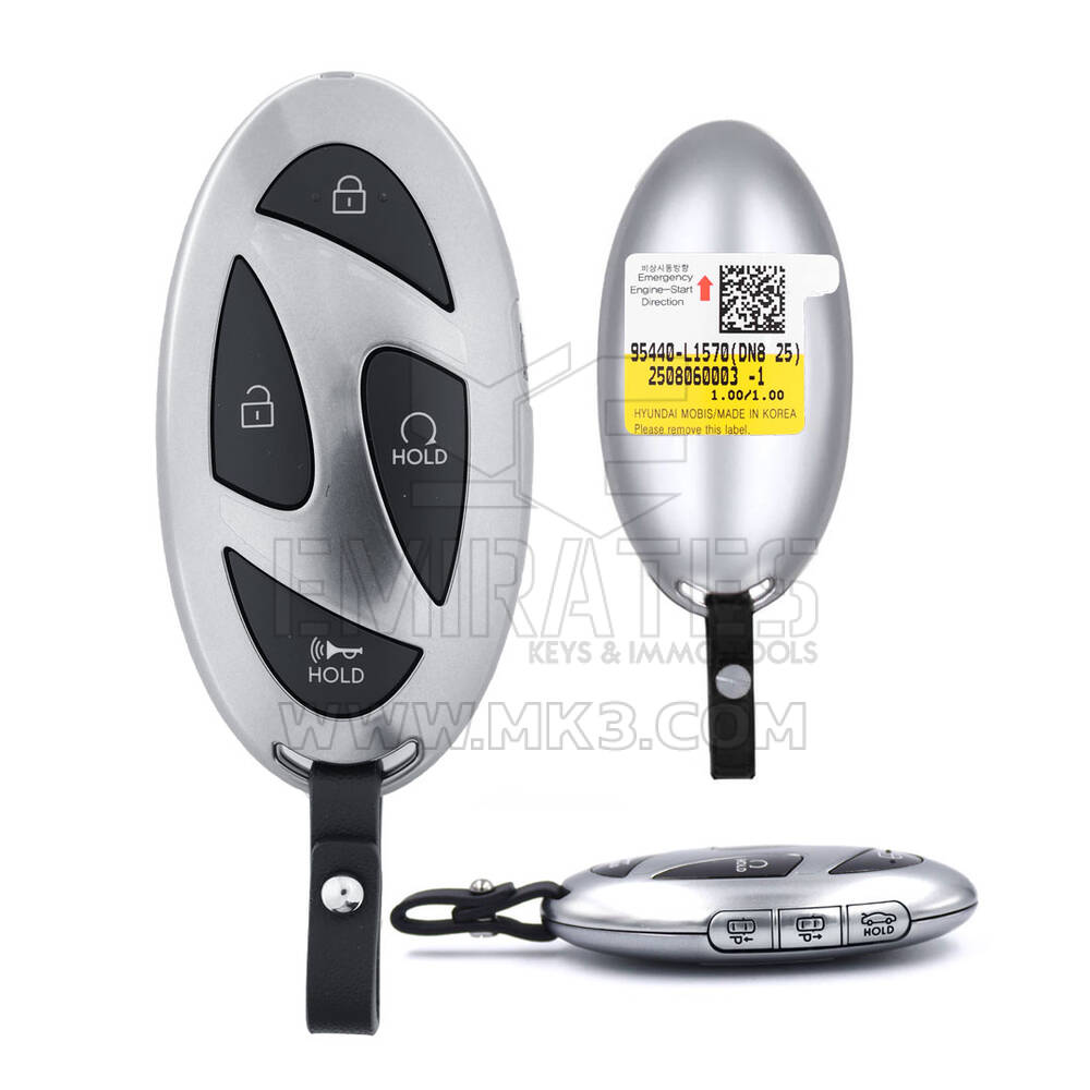Оригинальный смарт-ключ для Hyundai Sonata 2025, 6+1 кнопки, 433 МГц, 95440-L1570