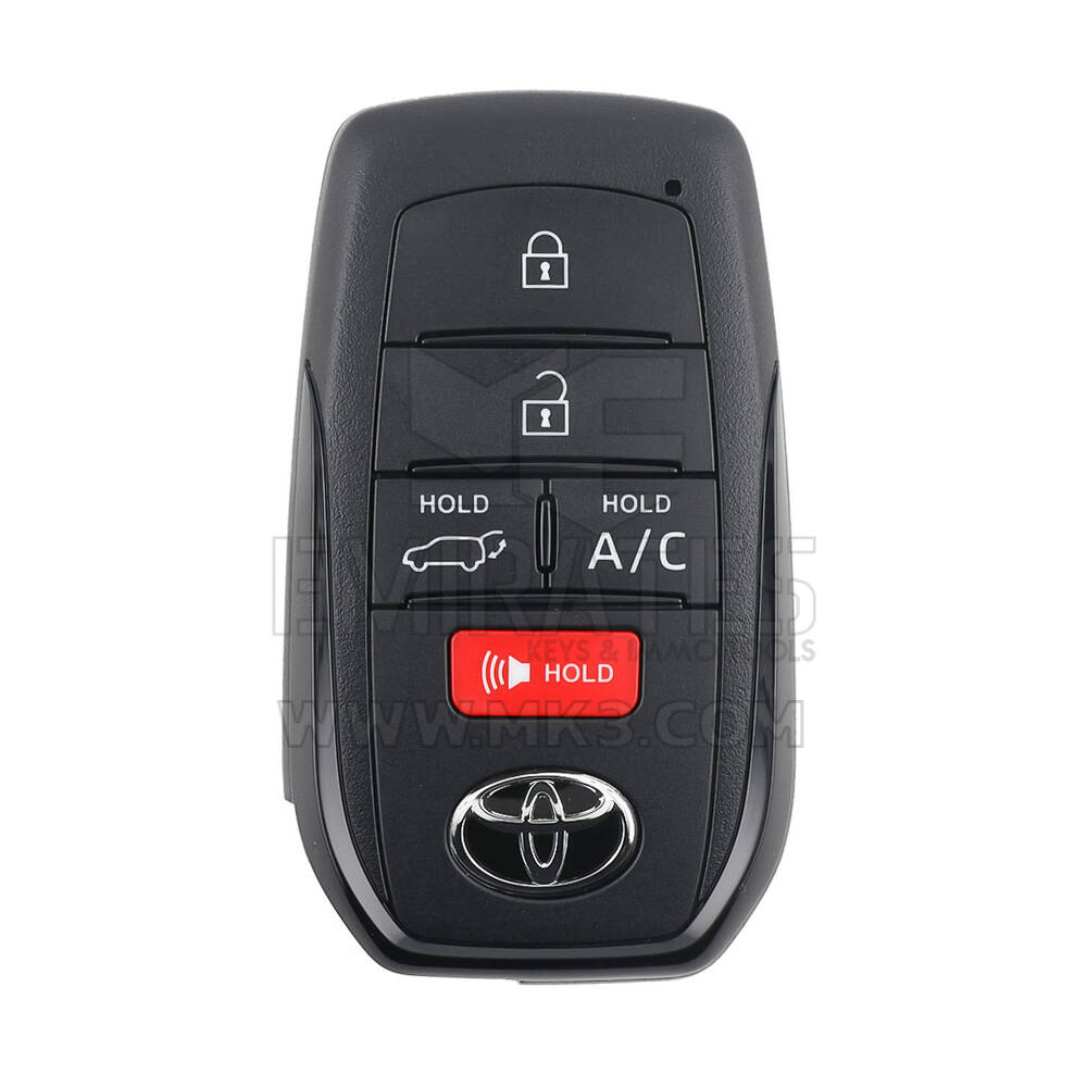 Clé télécommande intelligente d'origine Toyota BZ4X 2023 4+1 boutons 315 MHz 8990H-42520