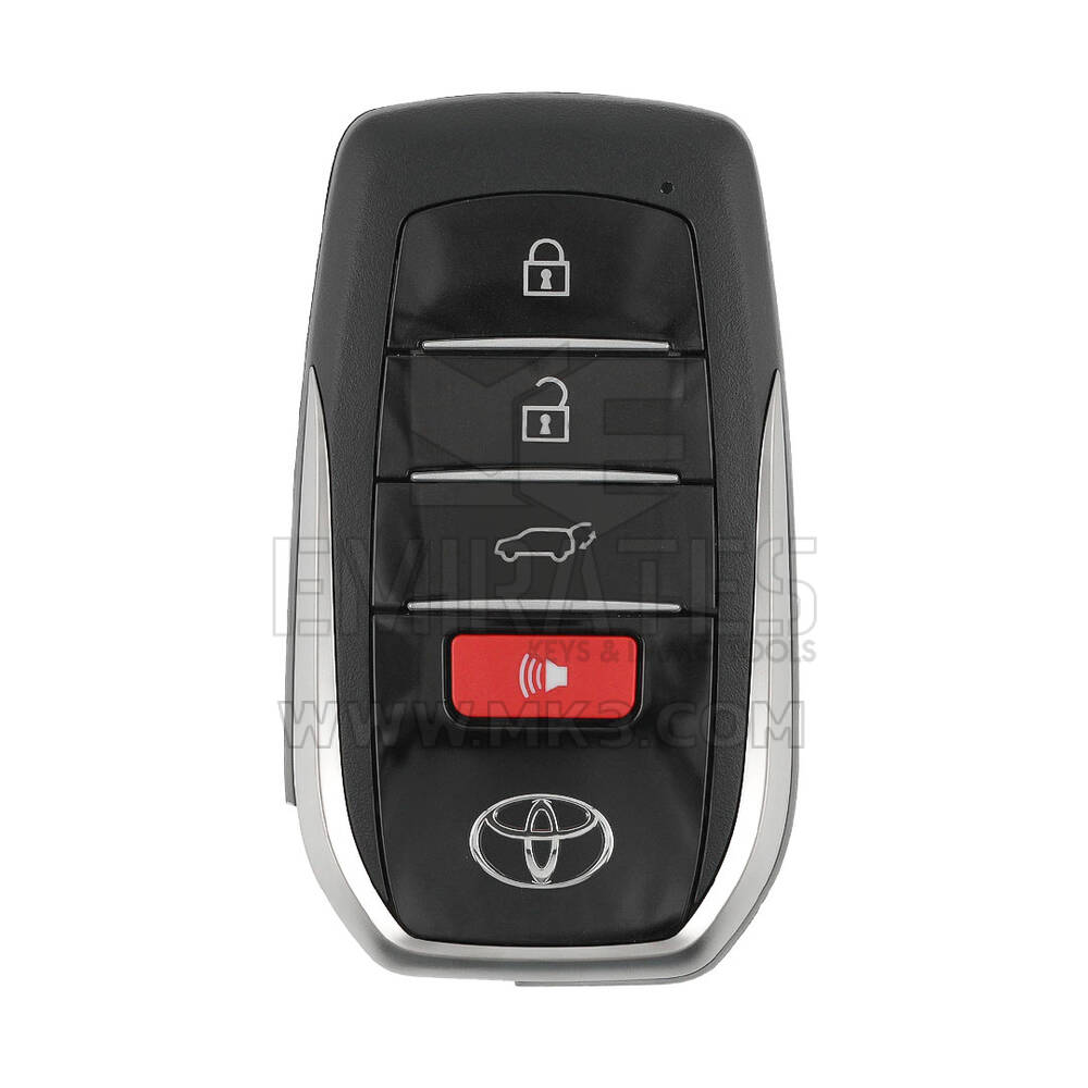 Clé télécommande intelligente d'origine pour Toyota Land Cruiser GR 2022-2024, 3+1 boutons, 433,58/434,42 MHz, 8990H-60401/8990H-60421