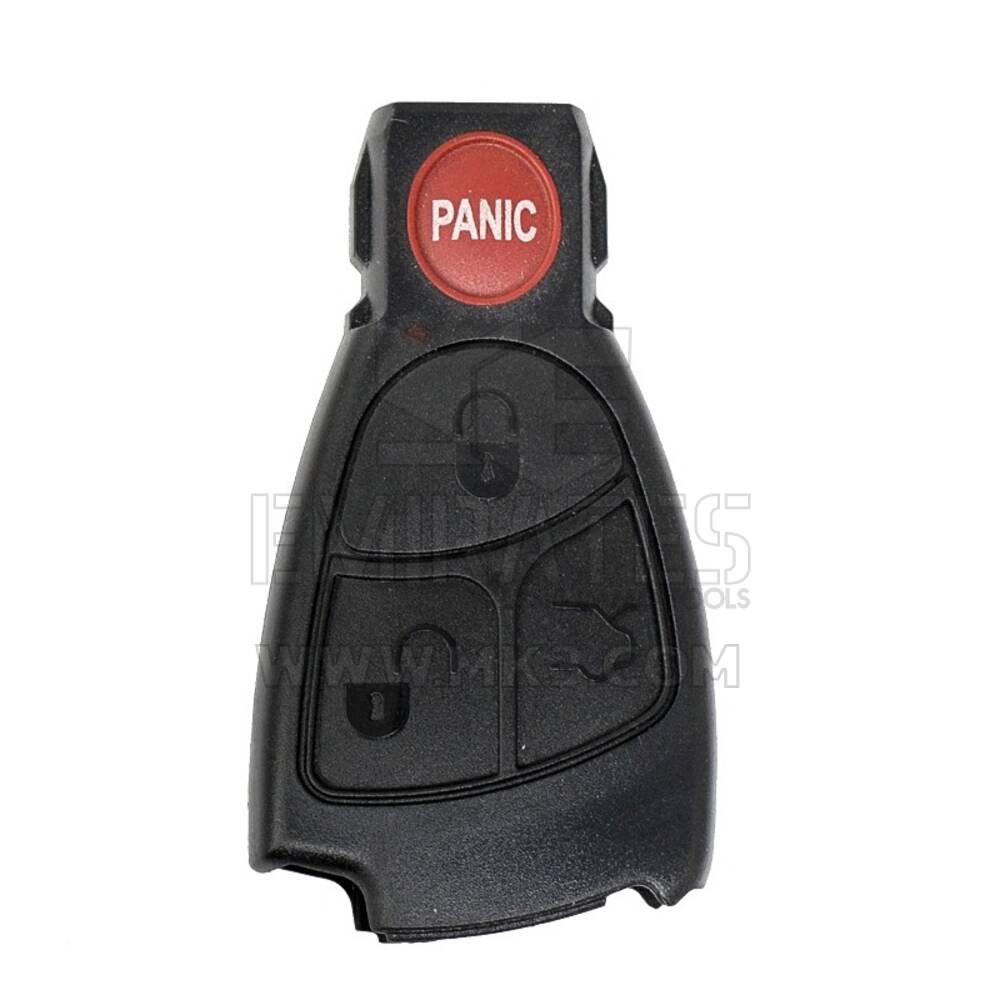 Armação da chave remota original de 3+1 botões com botão de pânico da Mercedes