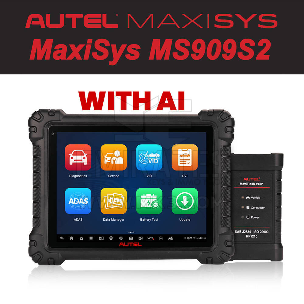 Outil de diagnostic avancé Autel Maxisys MS909S2 avec IA