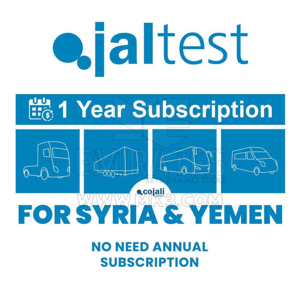 Atualização de um ano do currículo JALTEST MENA