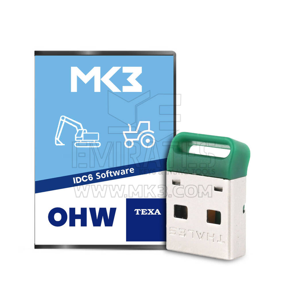 Licence du logiciel TEXA IDC6 PLUS OHW (INCLUSE HASP KEY) pour PC (P230C000000000)