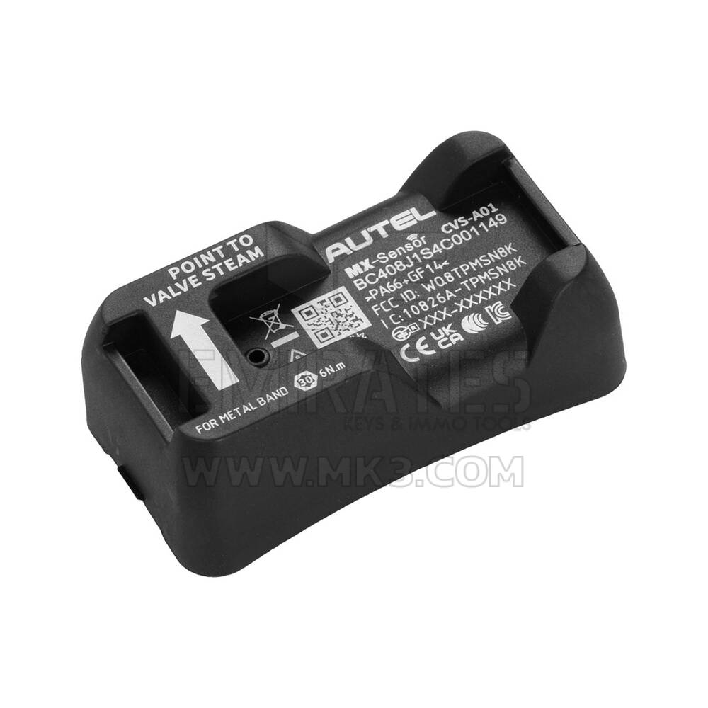 New Autel CVS-A01 Metal Strap Programmable CV Tpms Sensor Universal Tpms Sensor Designed For Commercial Vehicles With A Fabric-Banded To Attach The Sensor To Rim That Is Compatible With Rims Sized R14-17.5-inches | Emirates Keys