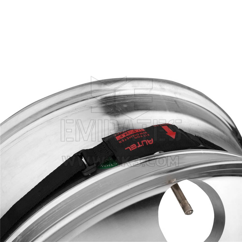 New Autel CVS-A01 Metal Strap Programmable CV Tpms Sensor Universal Tpms Sensor Designed For Commercial Vehicles With A Fabric-Banded To Attach The Sensor To Rim That Is Compatible With Rims Sized R14-17.5-inches | Emirates Keys