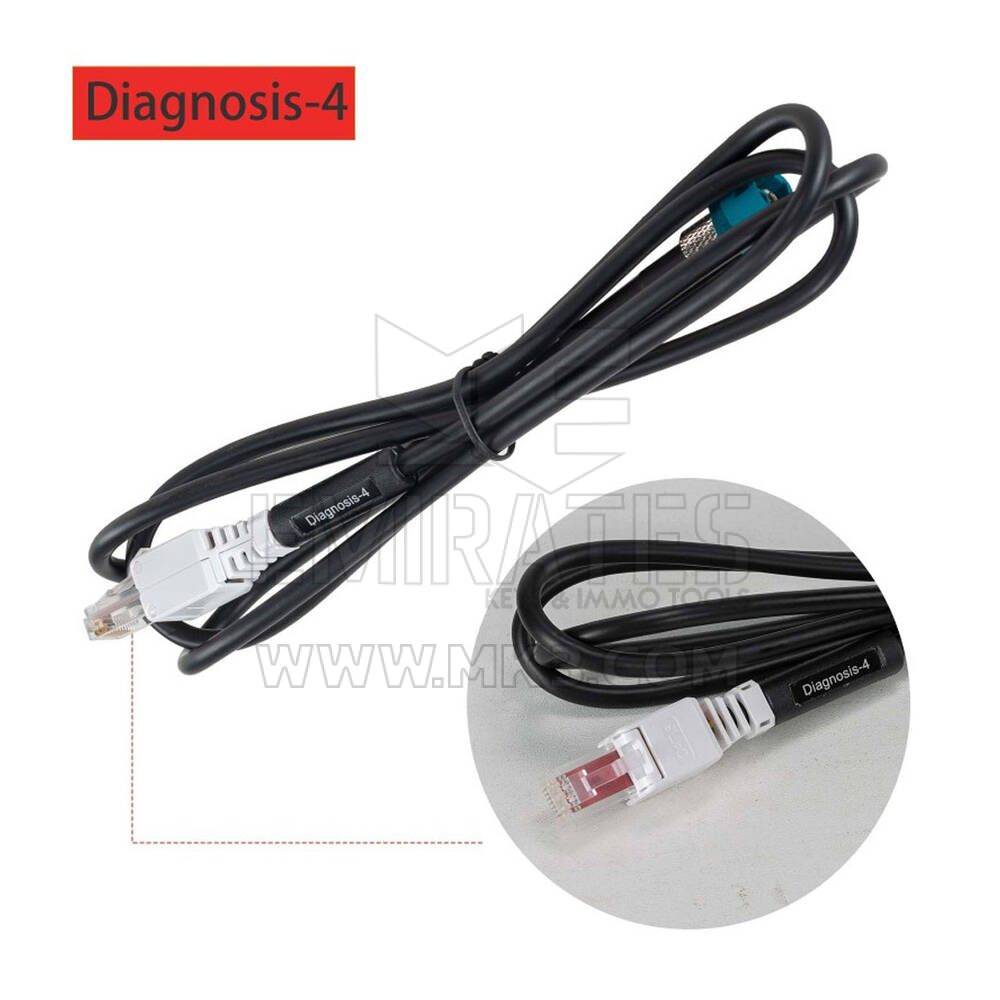 Nouveau connecteur de diagnostic du port réseau LAN Tesla Launch X431 (pour activer le mode service Tesla) | Emirates Keys