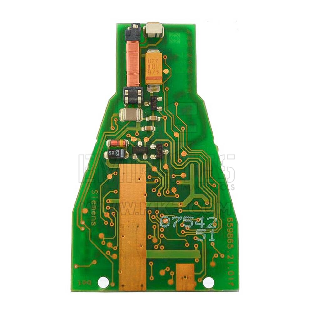 Scheda Remota Mercedes nera 3 Pulsanti 433MHz | MK3