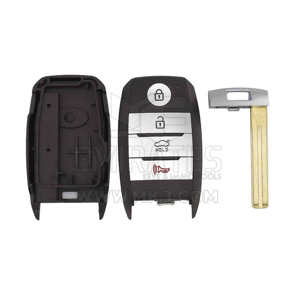 New Aftermarket Kia 2014 Smart Remote Key Shell sedan Trunk 3+1 Buttons High Quality Best Price | Emirates Keys