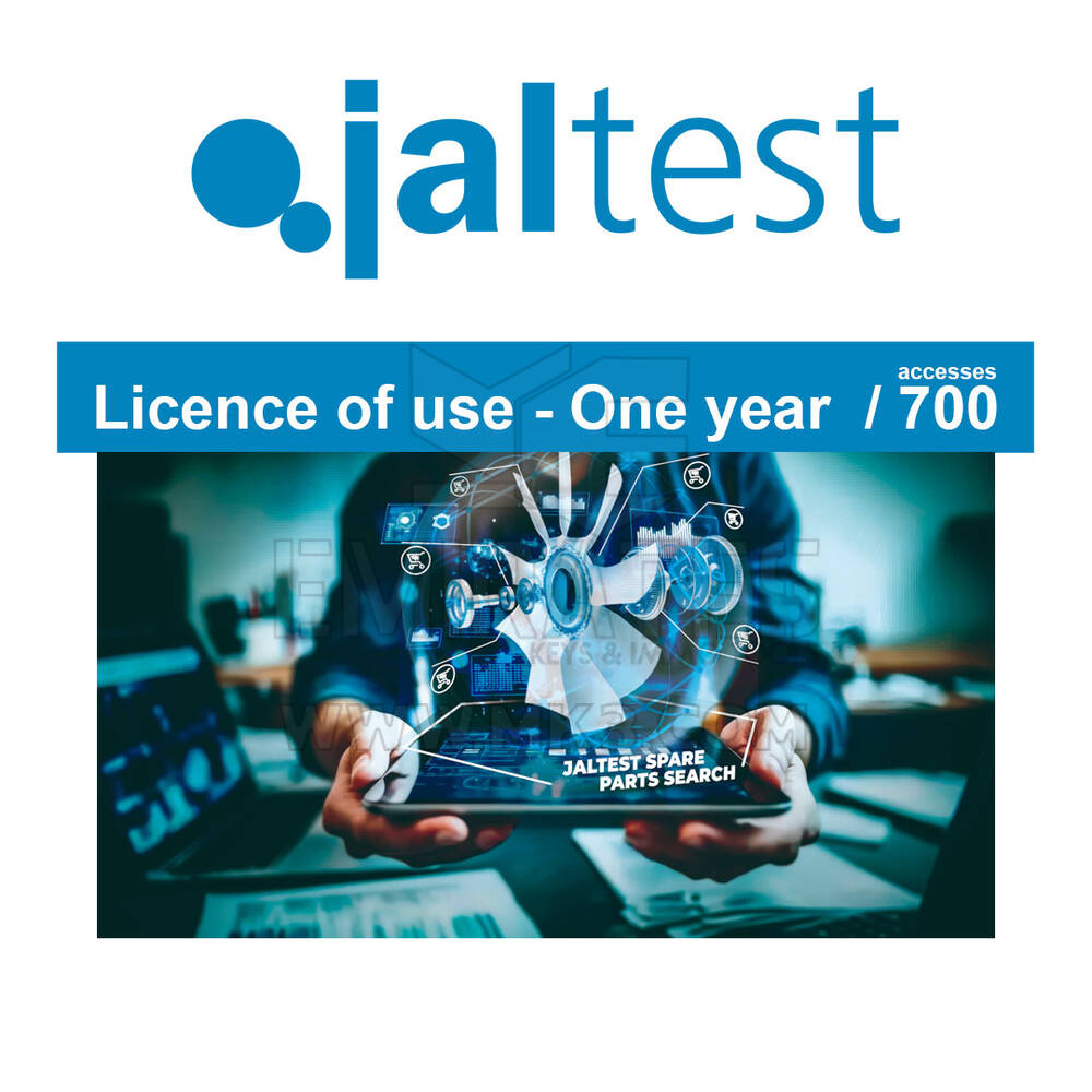 Jaltest - 70605041 Yedek Parça Arama Kullanım Lisansı - Bir yıl / 700 erişim