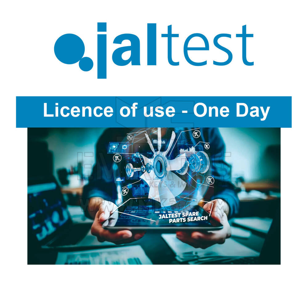 Jaltest - 70605042 Yedek Parça Arama Kullanım Lisansı - Bir Gün
