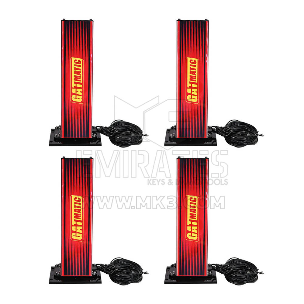 GATmatic (GA-800 ProB) es una tecnología revolucionaria de alineación de vehículos que utiliza cámaras de alta resolución, emisor láser y modelado 3D para obtener datos de alineación del chasis y las ruedas | Emirates Keys