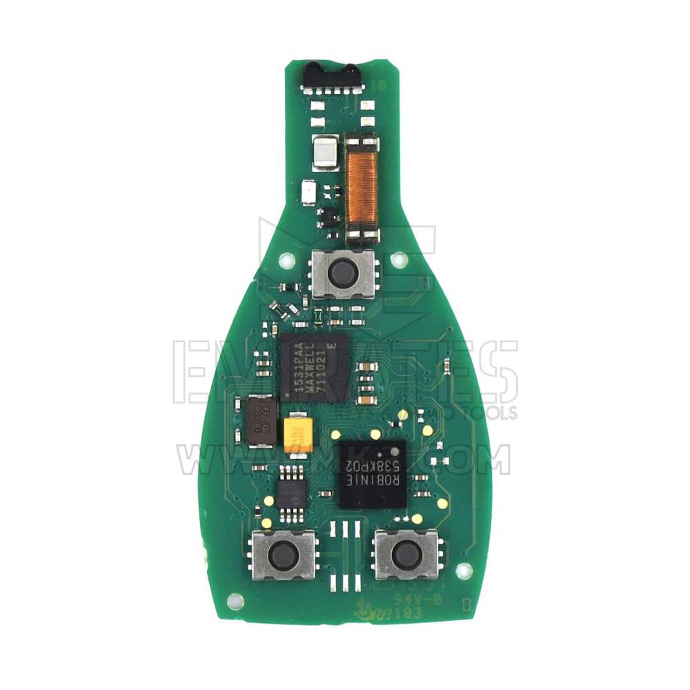 Comme neuf Mercedes FBS 4 clé à distance d'origine 3 boutons 433 MHz sans proximité haute qualité meilleur prix | Clés des Émirats