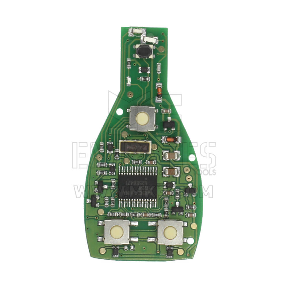 Mercedes be bga llave remota pcb 3 + 1 botón 315mhz