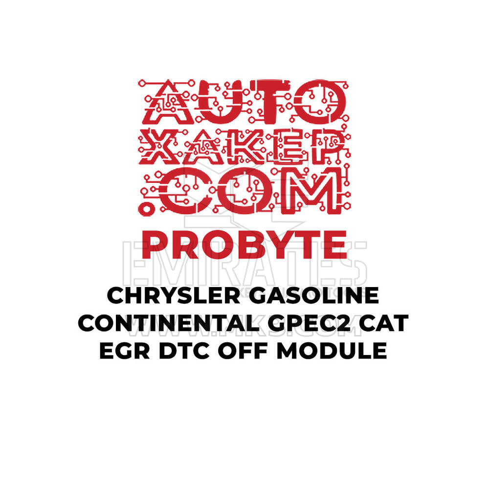 Módulo de desactivación de DTC de EGR CAT GPEC2 para Chrysler Gasoline Continental ProByte