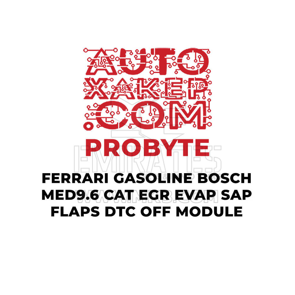 وحدة إيقاف تشغيل DTC من ProByte Ferrari Gasoline Bosch MED9.6 CAT EGR EVAP SAP FLAPS