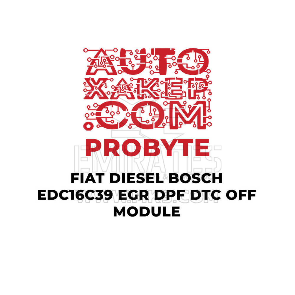 وحدة ProByte Fiat Diesel Bosch EDC16C39 EGR DPF DTC OFF