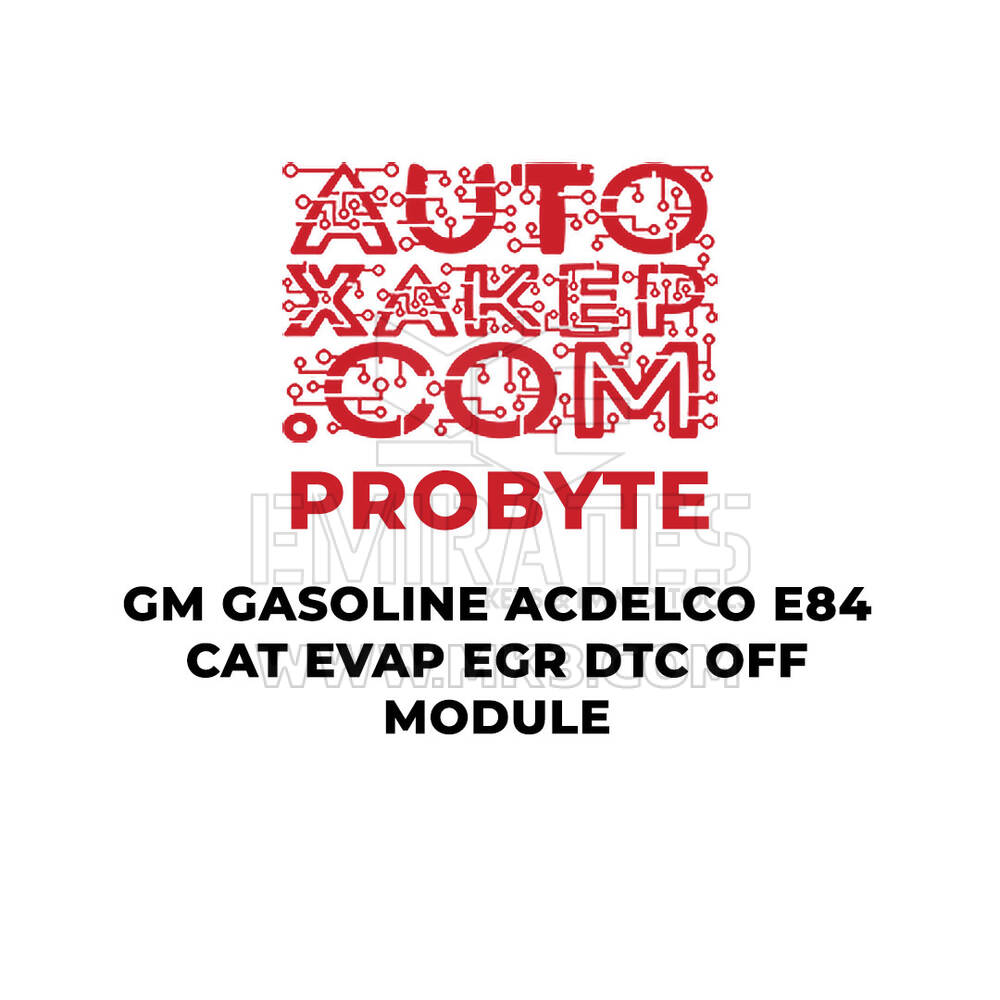 ProByte GM Benzinli ACDELCO E84 CAT EVAP EGR DTC KAPALI Modülü