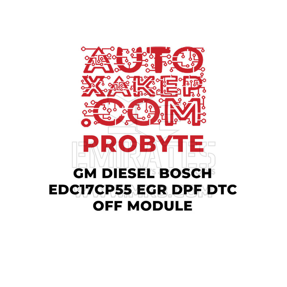 ProByte GM Dizel Bosch EDC17CP55 EGR DPF DTC KAPALI Modülü