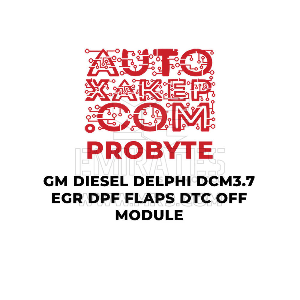 ProByte GM Dizel Delphi DCM3.7 EGR DPF FLAPS DTC OFF Modülü