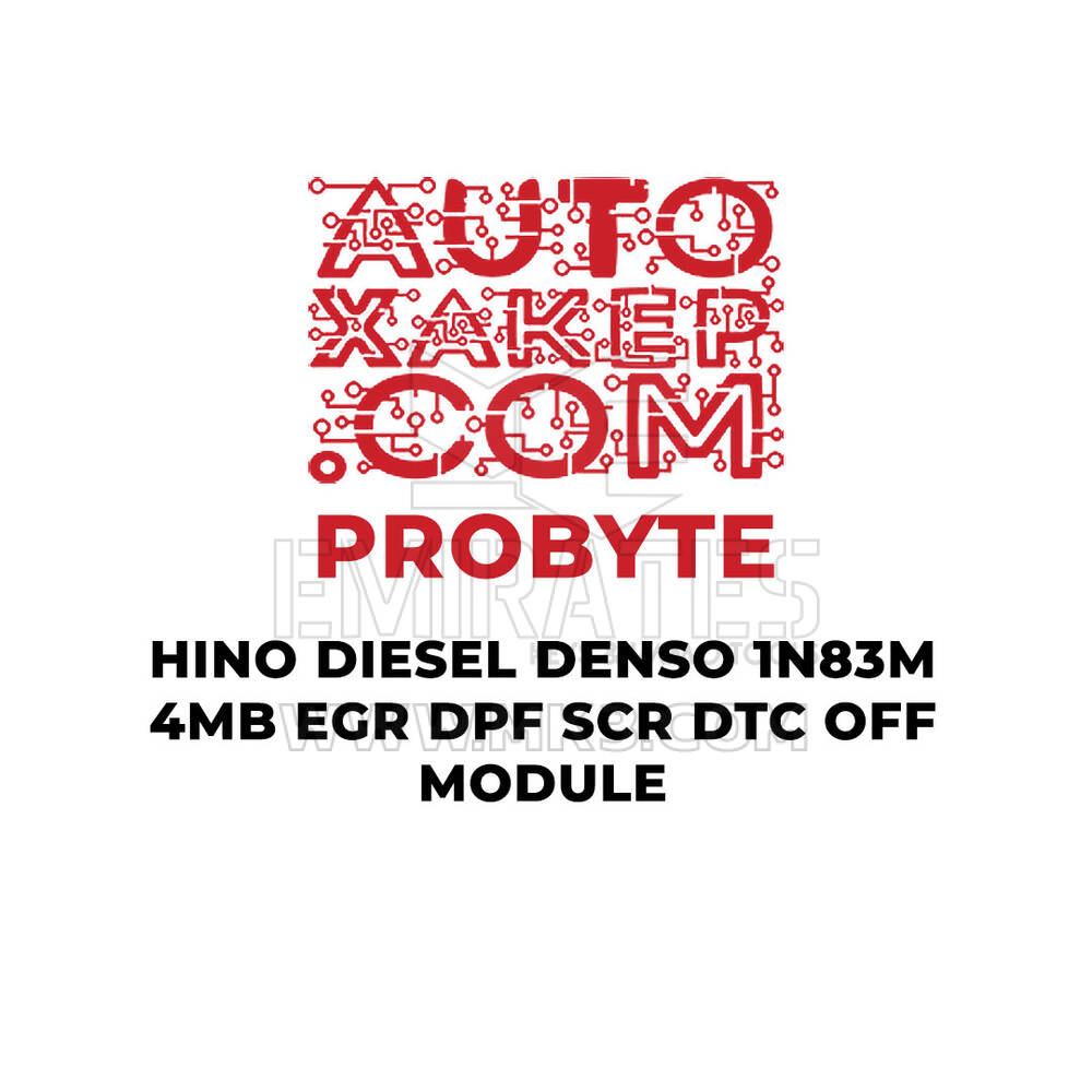 وحدة إيقاف تشغيل DTC SCR DPF EGR EGR DENSO 1N83M 4mb ProByte Hino Diesel Denso