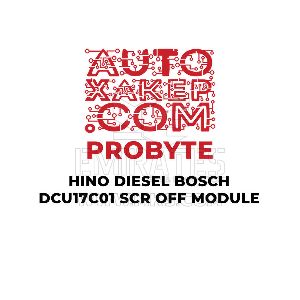 وحدة إيقاف تشغيل SCR DCU17C01 من ProByte Hino Diesel Bosch