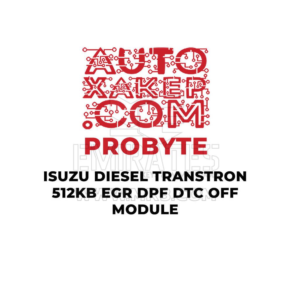 Módulo de desactivación de DTC ProByte Isuzu Diesel Transtron 512KB EGR DPF
