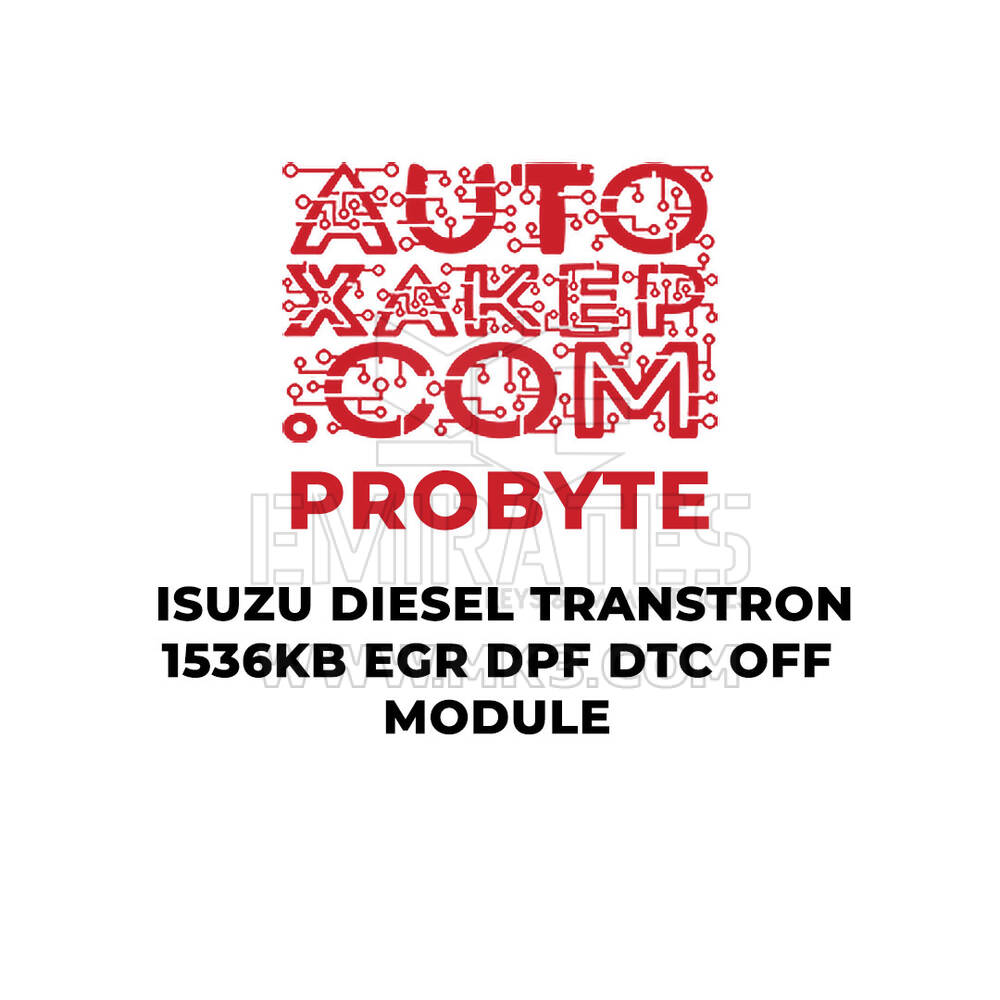 Módulo de desactivación de DTC ProByte Isuzu Diesel Transtron 1536KB EGR DPF