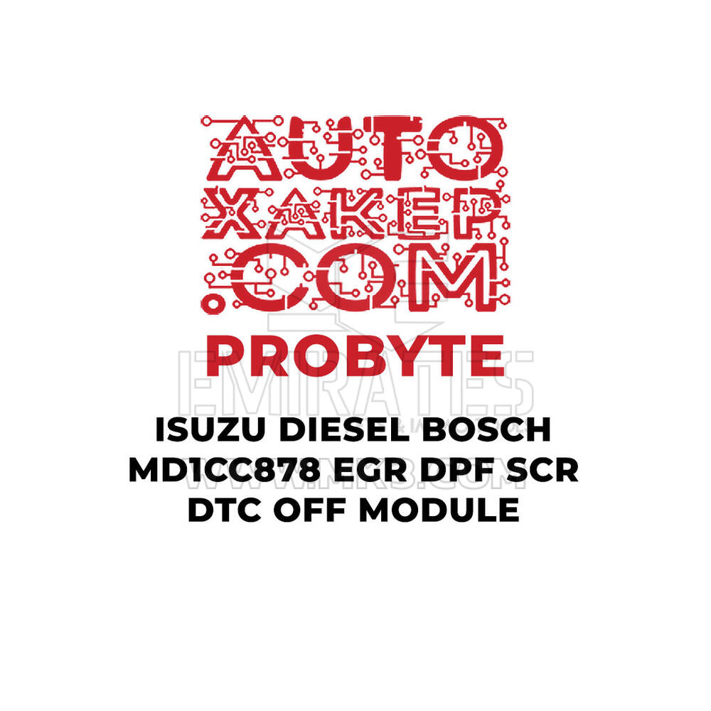 Módulo de desactivación de DTC SCR y EGR para diésel Bosch MD1CC878 de ProByte Isuzu