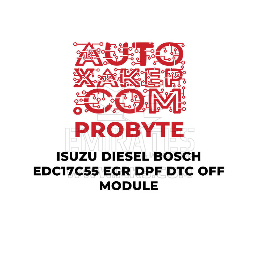 Módulo de desactivación de DTC de EGR DPF Bosch EDC17C55 de ProByte Isuzu Diesel
