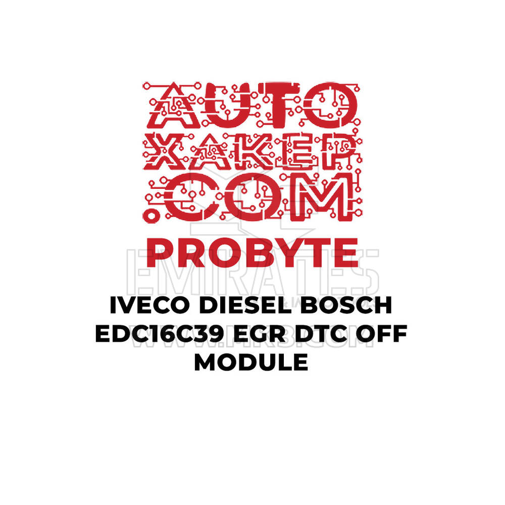 وحدة إيقاف تشغيل DTC EGR EDC16C39 EGR من ProByte Iveco Diesel Bosch