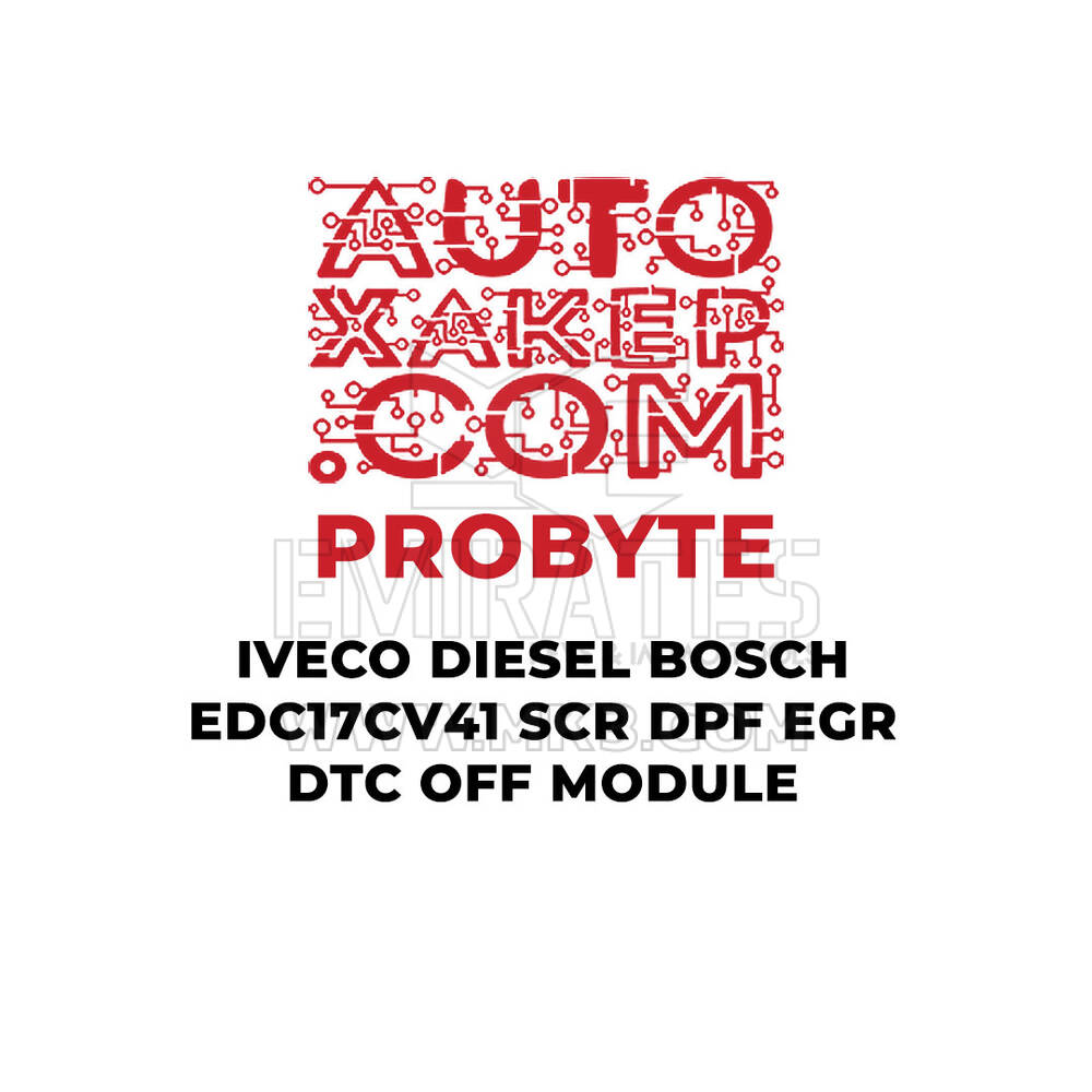 وحدة إيقاف تشغيل DTC لمولد جسيمات الديزل ProByte Iveco Bosch EDC17CV41 SCR DPF EGR